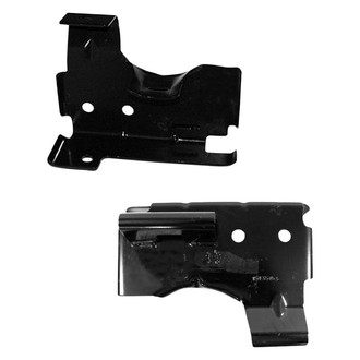 Replace® - Front Inner Driver and Passenger Side Bumper Impact Bar Brace Set (CAPA Certified)