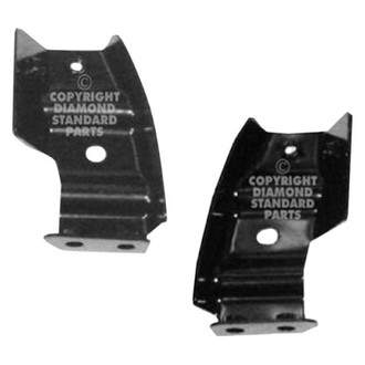 Replace® - Front Outer Driver and Passenger Side Bumper Bracket Set (CAPA Certified)