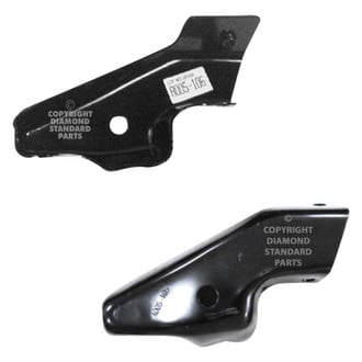 Replace® - Front Outer Driver and Passenger Side Bumper Bracket Set (CAPA Certified)