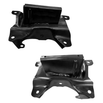Replace® - Front Outer Driver and Passenger Side Bumper Support Bracket Set (CAPA Certified)