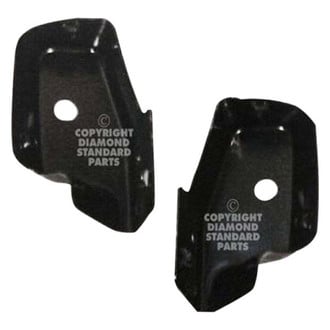 Replace® - Front Driver and Passenger Side Bumper Bar Extension Bracket Set (CAPA Certified)