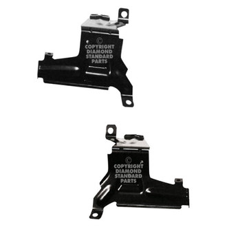 Replace® - Front Outer Driver and Passenger Side Bumper Bracket Set (CAPA Certified)