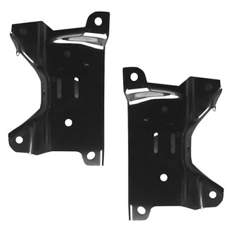 Replace® - Front Outer Driver and Passenger Side Bumper Support Bracket Set (Diamond Standard Line)