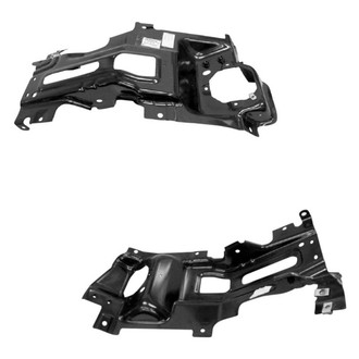 Replace® - Front Outer Driver and Passenger Side Bumper Face Bar Bracket Set (CAPA Certified)