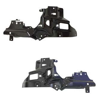 Replace® - Front Outer Driver and Passenger Side Bumper Bracket Set (CAPA Certified)