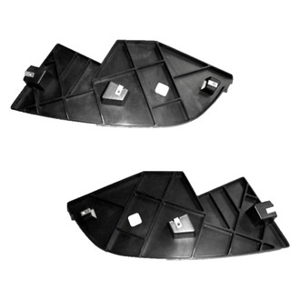 Replace® - Front Outer Driver and Passenger Side Bumper Filler Set (CAPA Certified)