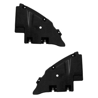 Replace® - Front Driver and Passenger Side Bumper Filler Set (Standard Line)