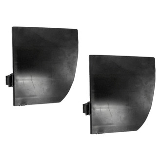 Replace® - Front Upper Driver and Passenger Side Bumper Cover Air Deflector Set (Standard Line)