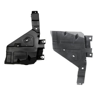 Replace® - Rear Driver and Passenger Side Bumper Cover Support Rail Set (Standard Line)