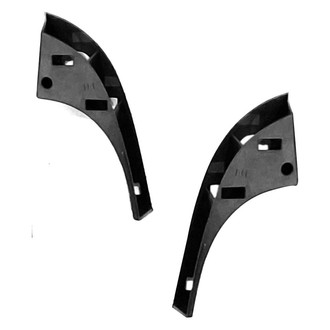 Replace® - Rear Driver and Passenger Side Bumper Pad Support Set (CAPA Certified)