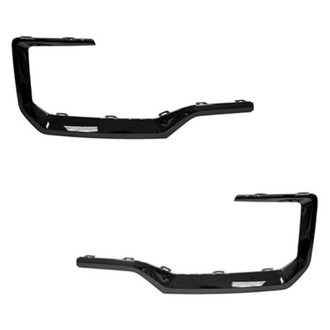 Replace® - Rear Driver and Passenger Side Bumper Cover Molding Set (Standard Line)