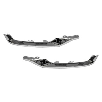 Replace® - Rear Driver and Passenger Side Bumper Cover Molding Set (Standard Line)