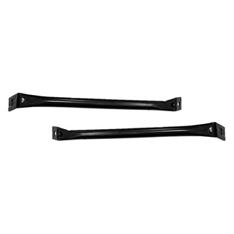 Replace® - Rear Driver and Passenger Side Bumper Face Bar Brace Set (Diamond Standard Line)