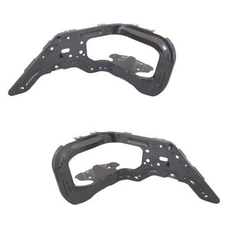 Replace® - Rear Outer Driver and Passenger Side Bumper Bracket Set (CAPA Certified)