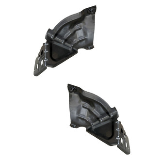 Replace® - Front Driver and Passenger Side Fender Brace Set (Standard Line)