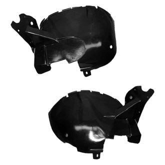 Replace® - Front Driver and Passenger Side Fender Liner Front Section Set (Standard Line)