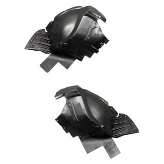 Replace® - Front Driver and Passenger Side Fender Liner Front Section Set (Standard Line)