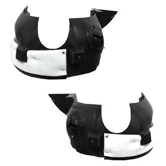 Replace® - Front Driver and Passenger Side Fender Liner Set (CAPA Certified)