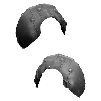 Replace® - Front Driver and Passenger Side Fender Liner Set (CAPA Certified)