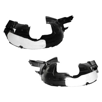 Replace® - Front Driver and Passenger Side Fender Liner Set (CAPA Certified)