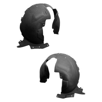 Replace® - Front Driver and Passenger Side Fender Liner Set (CAPA Certified)
