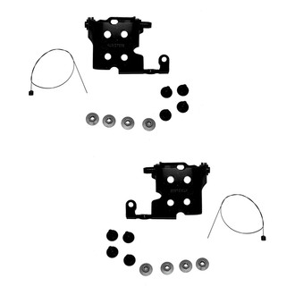 Replace® - Front Upper or Lower Driver and Passenger Side Door Hinge Set (Standard Line)