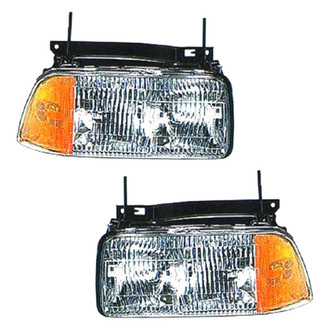 Replace® - Driver and Passenger Side Replacement Headlight Set (Value Line)