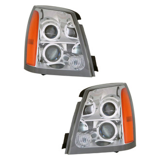 Replace® - Driver and Passenger Side Replacement Headlight Set (CAPA Certified)