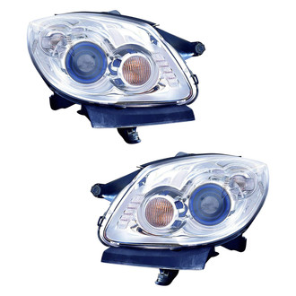 Replace® - Driver and Passenger Side Replacement Headlight Set (Standard Line)