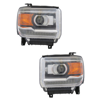 Replace® - Driver and Passenger Side Replacement Headlight Set (CAPA Certified)