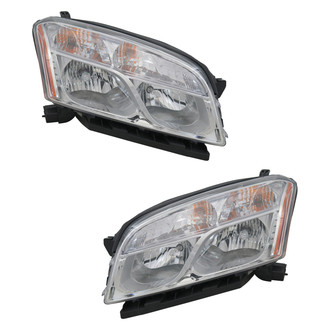 Replace® - Driver and Passenger Side Replacement Headlight Set (Standard Line)