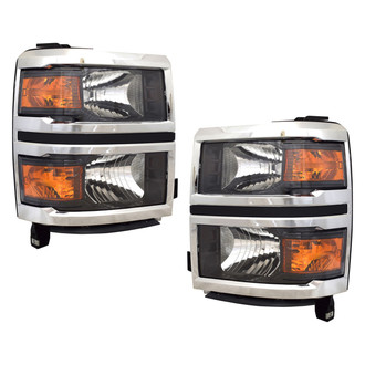Replace® - Driver and Passenger Side Replacement Headlight Set (CAPA Certified)