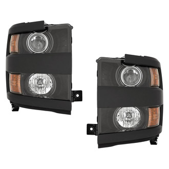 Replace® - Driver and Passenger Side Replacement Headlight Set (CAPA Certified)