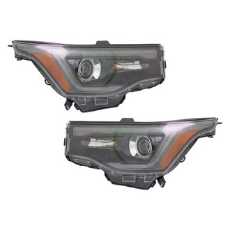 Replace® - Driver and Passenger Side Replacement Headlight Set (Standard Line)