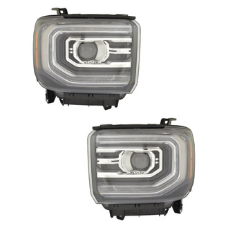 Replace® - Driver and Passenger Side Replacement Headlight Set (Standard Line)