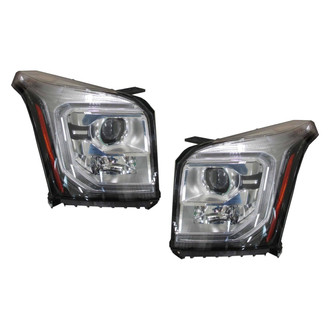 Replace® - Driver and Passenger Side Replacement Headlight Set (Standard Line)