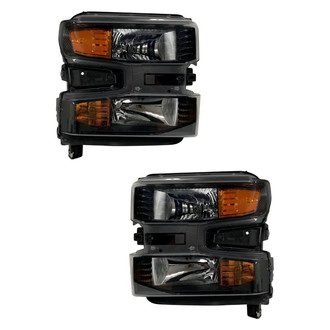 Replace® - Driver and Passenger Side Replacement Headlight Set (CAPA Certified)