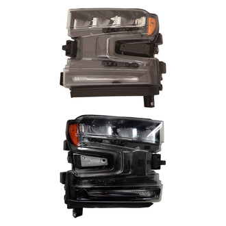 Replace® - Driver and Passenger Side Replacement Headlight Set (CAPA Certified)
