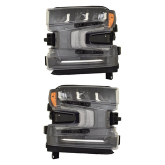 Replace® - Driver and Passenger Side Replacement Headlight Set (CAPA Certified)