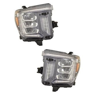 Replace® - Driver and Passenger Side Replacement Headlight Set (Standard Line)