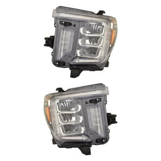 Replace® - Driver and Passenger Side Replacement Headlight Set (CAPA Certified)