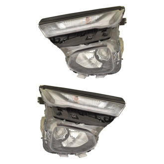 Replace® - Driver and Passenger Side Replacement Headlight Set (CAPA Certified)