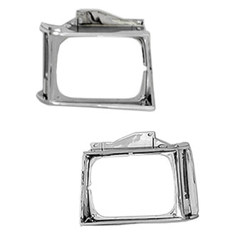 Replace® - Driver and Passenger Side Headlight Bezel Set (Platinum Plus)