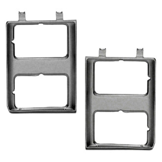 Replace® - Driver and Passenger Side Headlight Bezel Set (Platinum Plus)