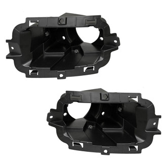 Replace® - Front Driver and Passenger Side Fog Light Bracket Set (CAPA Certified)