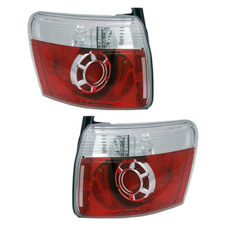 Replace® - Driver and Passenger Side Outer Replacement Tail Lights (CAPA Certified)