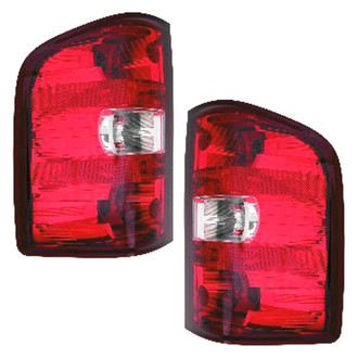 Replace® - Driver and Passenger Side Replacement Tail Lights (Standard Line)