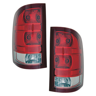 Replace® - Driver and Passenger Side Replacement Tail Lights (CAPA Certified)