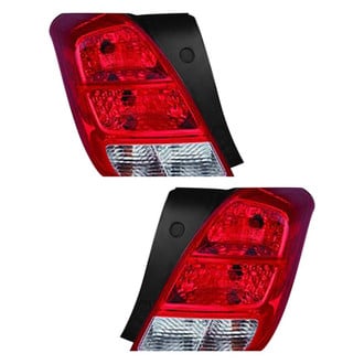 Replace® - Driver and Passenger Side Outer Replacement Tail Lights (CAPA Certified)