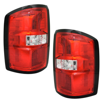 Replace® - Driver and Passenger Side Replacement Tail Lights (Standard Line)